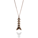 LAX NECKLACE bronze