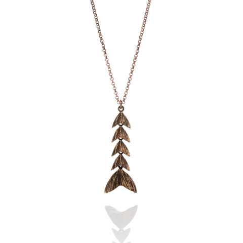 LAX NECKLACE bronze