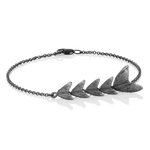 LAX BRACELET oxidized silver
