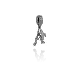 FILIA OCEAN CHARM oxidized silver