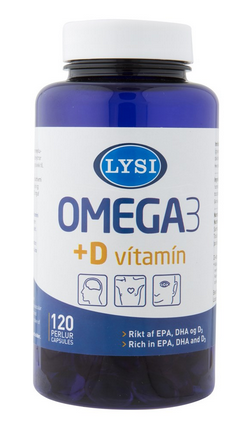 Icelandic sweaters and products - Omega-3 + D Capsules (120pcs) Cod Liver Oil - Shopicelandic.com
