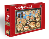 Icelandic sweaters and products - Yule Lads Window-Peepers - Jigsaw Puzzle (500pcs) Puzzle - Shopicelandic.com