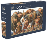 Icelandic sweaters and products - Troll family - Jigsaw Puzzle (1000pcs) Puzzle - Shopicelandic.com