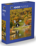 Icelandic sweaters and products - Autumn in Akureyri - Jigsaw Puzzle (1000pcs) Puzzle - Shopicelandic.com