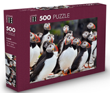 Icelandic sweaters and products - The Puffin - Jigsaw Puzzle (500pcs) Puzzle - Shopicelandic.com