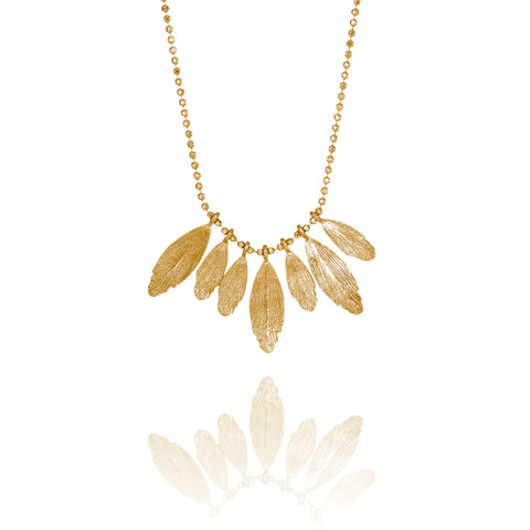 RAVEN NECKLACE golden