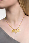 RAVEN NECKLACE golden