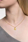 RAVEN NECKLACE golden