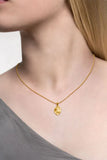 RAVEN NECKLACE golden