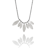 RAVEN NECKLACE silver