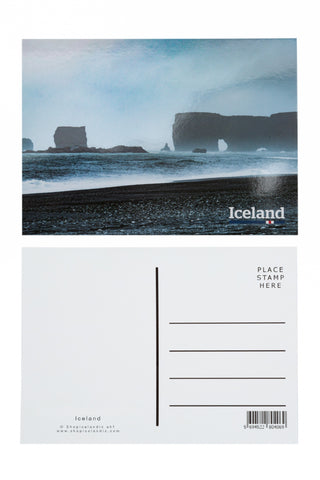 Icelandic sweaters and products - Postcard - Dyrholey Postcards - Shopicelandic.com