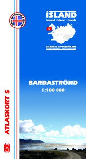 Icelandic sweaters and products - Topographic Map - Barðaströnd Maps - Shopicelandic.com