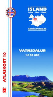 Icelandic sweaters and products - Topographic Map - Vatnsdalur Maps - Shopicelandic.com