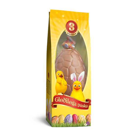 Nóa Chocolate Easter Egg No 3 (165gr) – Shopicelandic