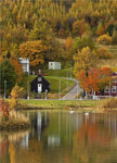 Icelandic sweaters and products - Autumn in Akureyri - Jigsaw Puzzle (1000pcs) Puzzle - Shopicelandic.com