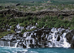 Icelandic sweaters and products - Hraunfossar Waterfalls - Jigsaw Puzzle (1000pcs) Puzzle - Shopicelandic.com