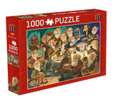 Icelandic sweaters and products - Yule Lads Christmas Porridge - Jigsaw Puzzle (1000pcs) Puzzle - Shopicelandic.com