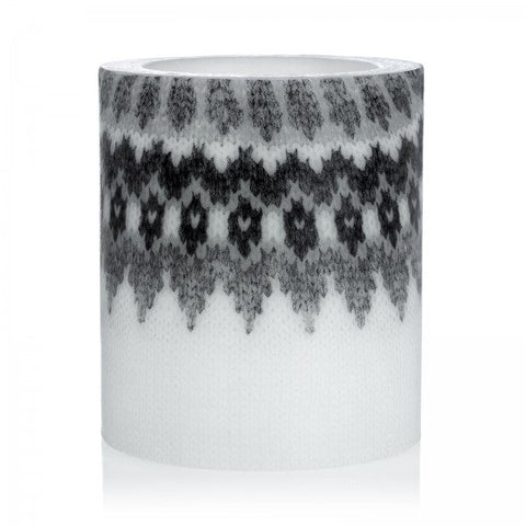 CANDLE (WHITE WOOL)