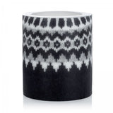 CANDLE (BLACK WOOL)