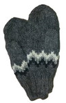 Icelandic sweaters and products - Wool Mittens - Grey Wool Accessories - Shopicelandic.com