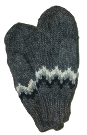 Icelandic sweaters and products - Wool Mittens - Grey Wool Accessories - Shopicelandic.com