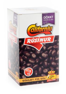 Icelandic sweaters and products - Goa California Rasins w/ Dark Chocolate (500gr) Candy - Shopicelandic.com