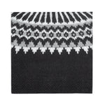 Black wool Napkins