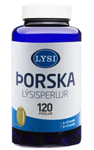 Icelandic sweaters and products - Cod Liver Oil Capsules (120pc) Cod Liver Oil - Shopicelandic.com